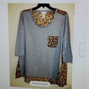 K Jordan  tunic L